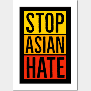 Stop Asian Hate Posters and Art